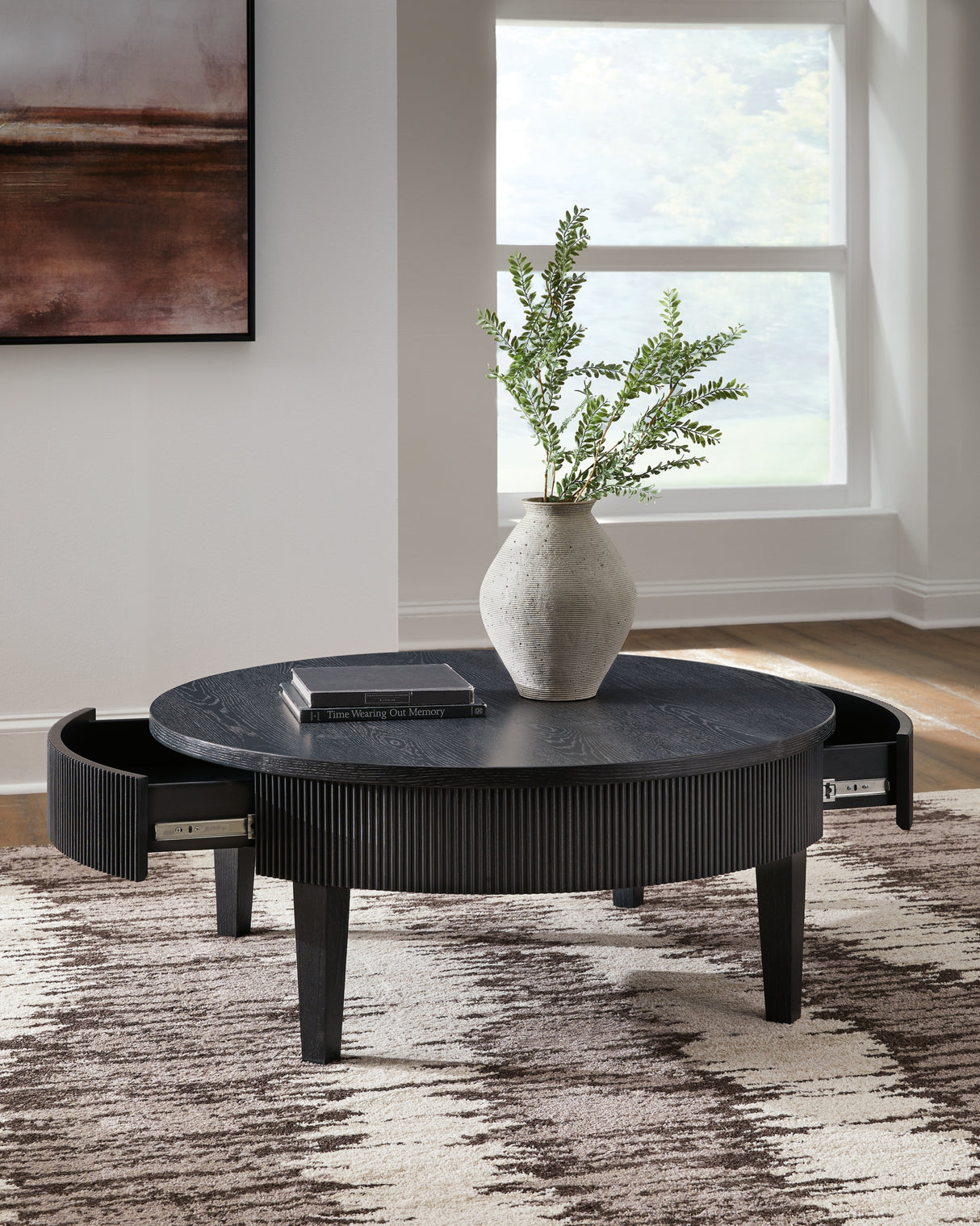 Marstream Black Coffee Table from Ashley Furniture - Luna Furniture