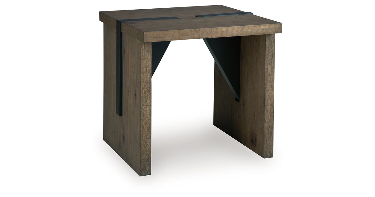 Kandinew Light Brown End Table from Ashley - Luna Furniture