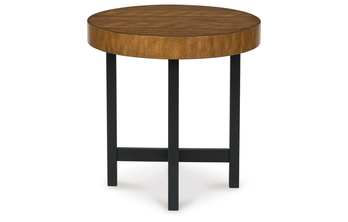 Steenlage Brown/Black Table (Set of 2) from Ashley - Luna Furniture