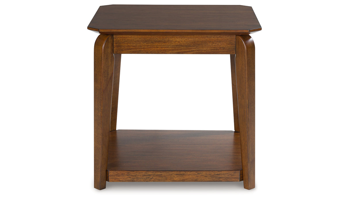 Trenmour Medium Brown End Table from Ashley - Luna Furniture