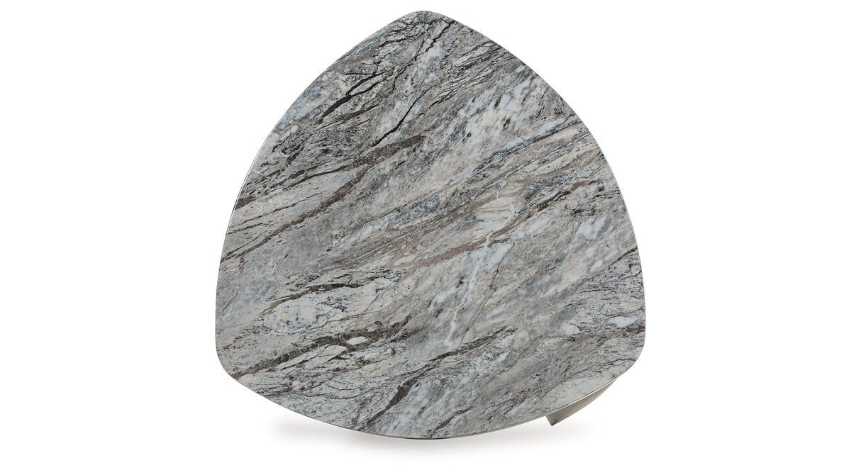Surmour Gray/Brown End Table from Ashley - Luna Furniture