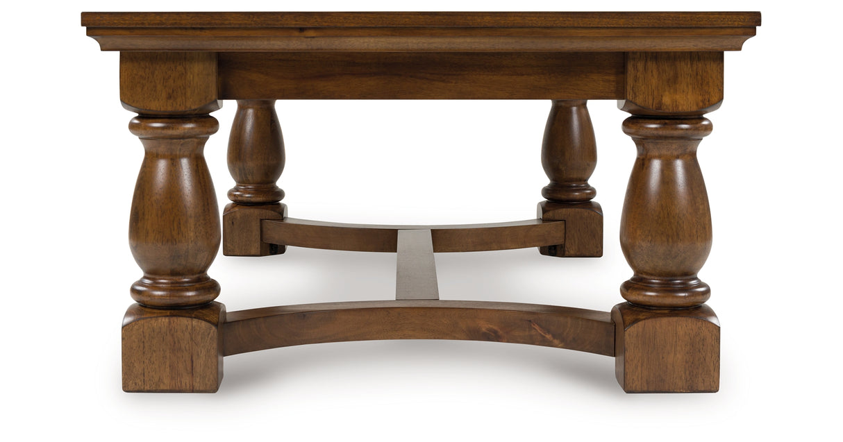 Sturlayne Brown Coffee Table and 2 End Tables from Ashley - Luna Furniture