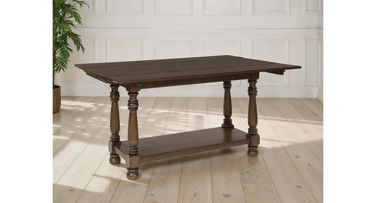 Sturlayne Brown Flip Top Sofa Table from Ashley - Luna Furniture