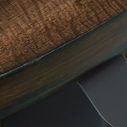 Kraeburn Brown/Black Coffee Table from Ashley - Luna Furniture
