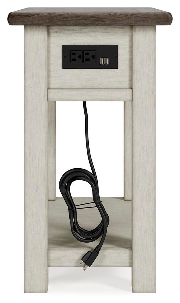 Bolanburg Two-tone Chairside End Table from Ashley - Luna Furniture