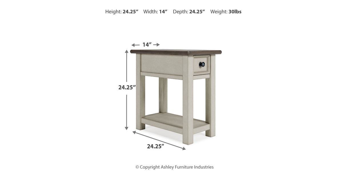 Bolanburg 2 End Tables in Two-tone from Ashley Furniture - Luna Furniture
