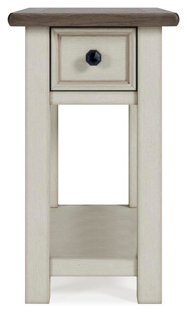 Bolanburg Two-tone Chairside End Table from Ashley - Luna Furniture
