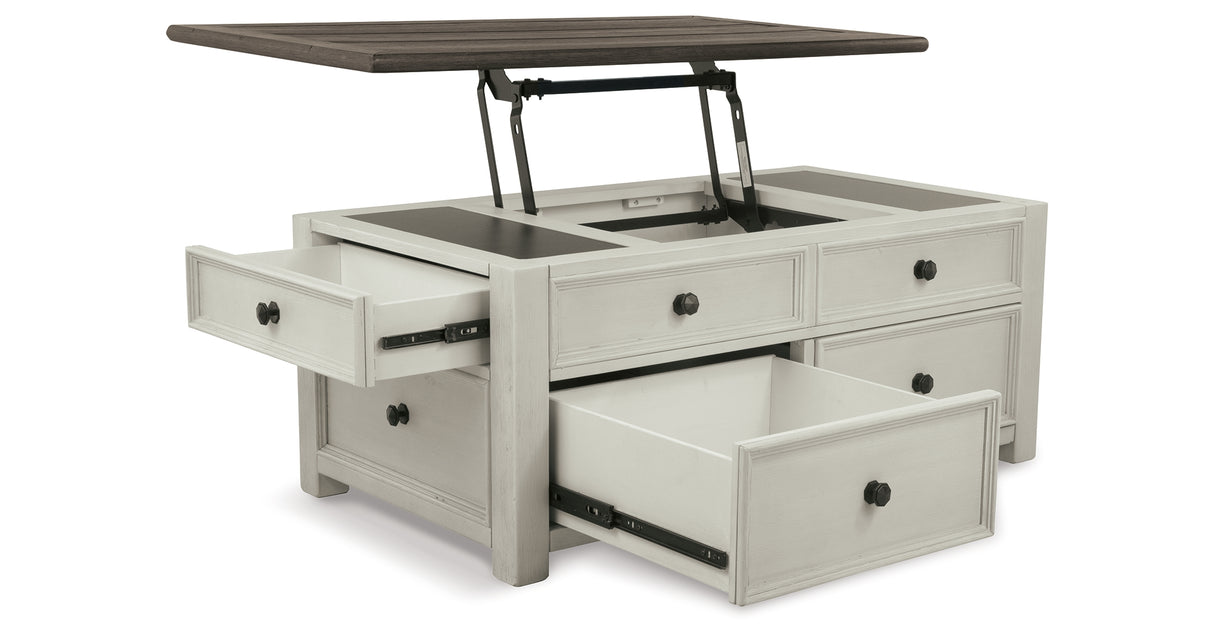 Bolanburg Two-tone Coffee Table with Lift Top from Ashley Furniture - Luna Furniture