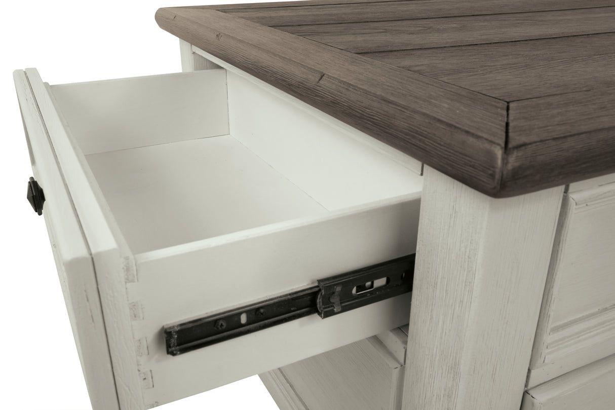 Bolanburg Coffee Table with 2 End Tables in Two-tone from Ashley Furniture - Luna Furniture