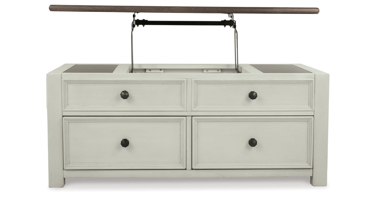 Bolanburg Two-tone Coffee Table with Lift Top from Ashley Furniture - Luna Furniture