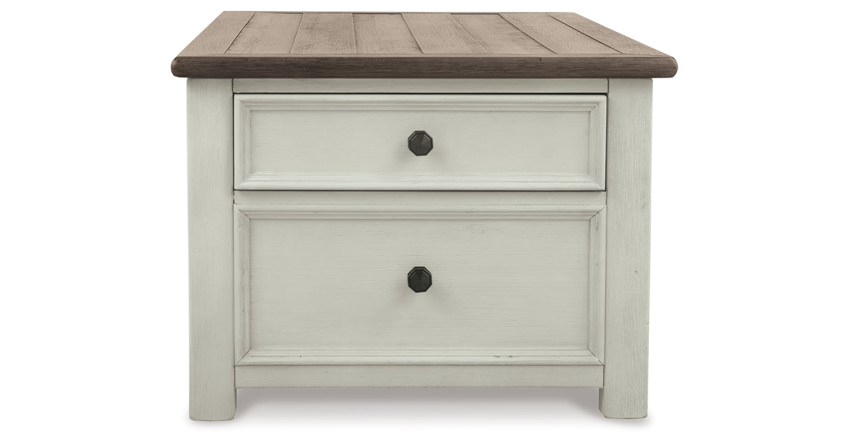 Bolanburg Two-tone Coffee Table with Lift Top from Ashley Furniture - Luna Furniture