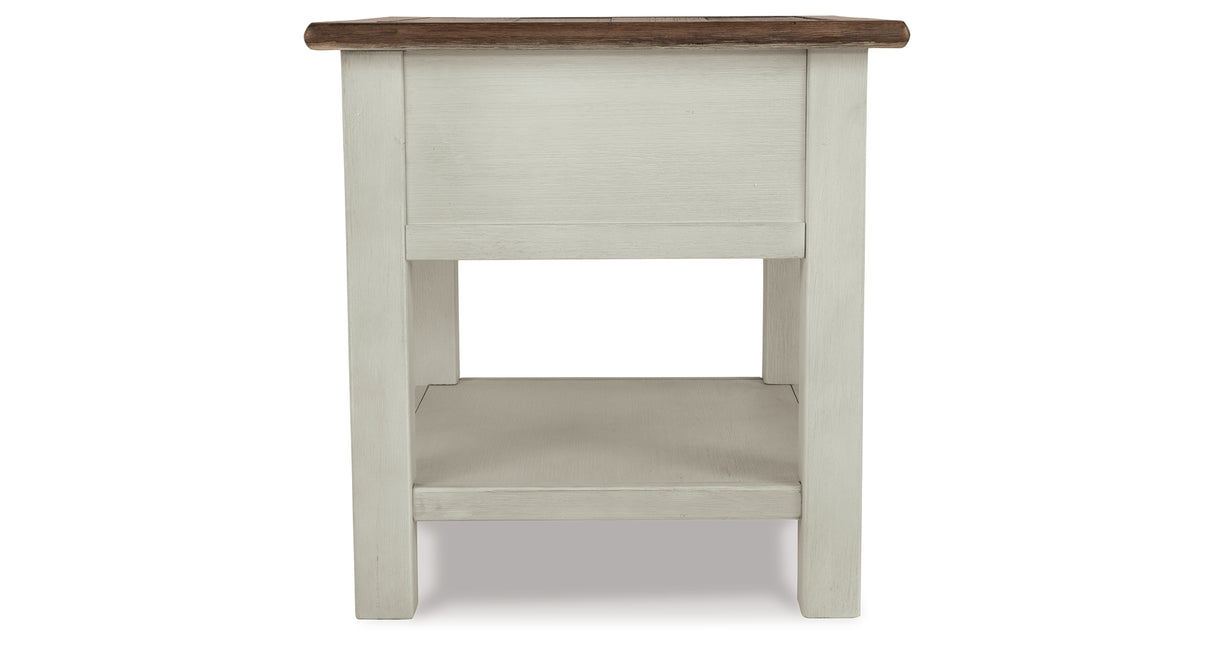 Bolanburg Two-tone End Table from Ashley - Luna Furniture