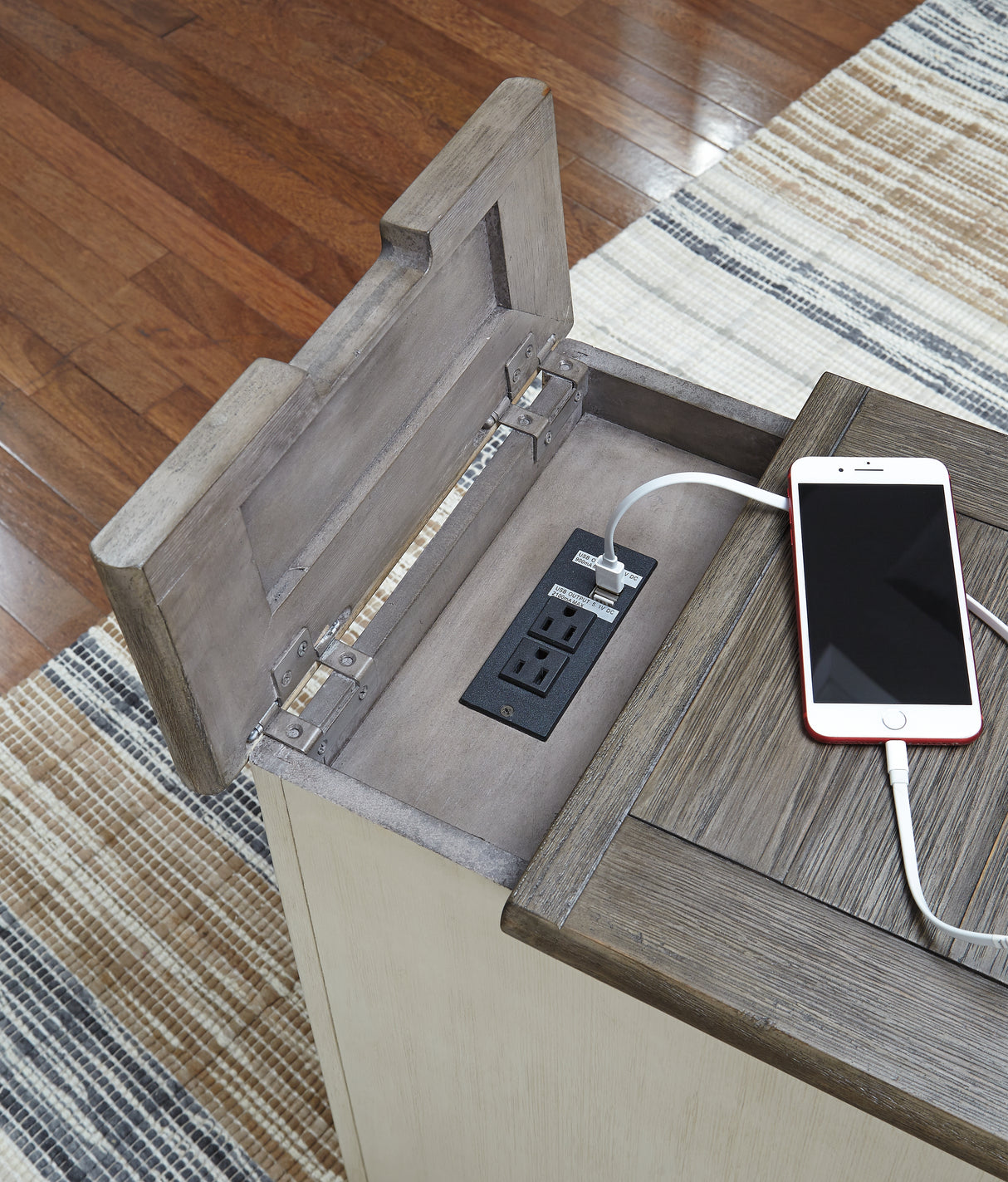Bolanburg Coffee Table with 2 End Tables in Two-tone from Ashley Furniture - Luna Furniture