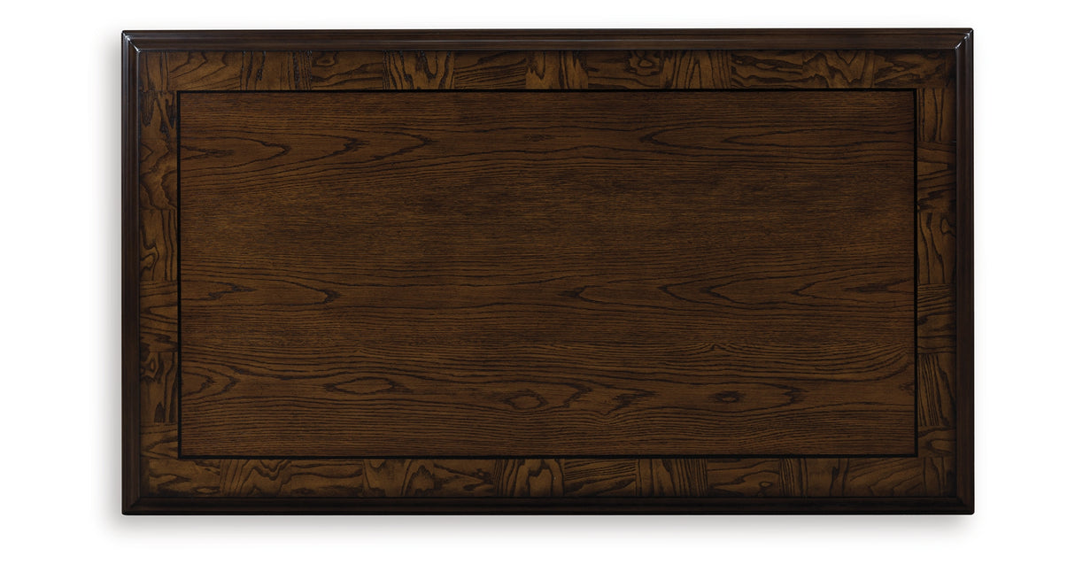 Maylee Dark Brown Coffee Table and 2 End Tables from Ashley - Luna Furniture