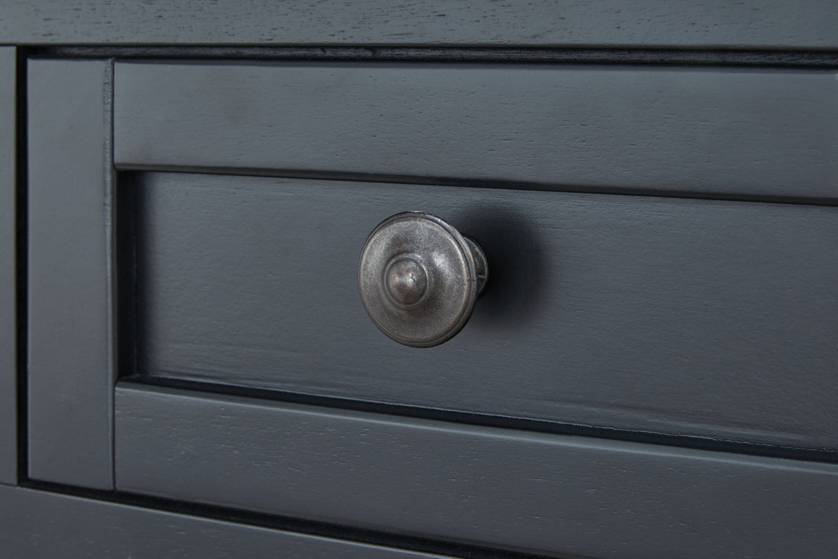 Wildenauer Brown/Black Chairside End Table from Ashley - Luna Furniture