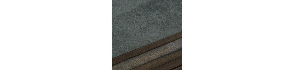 Kallenny Brown/Gray Coffee Table from Ashley - Luna Furniture