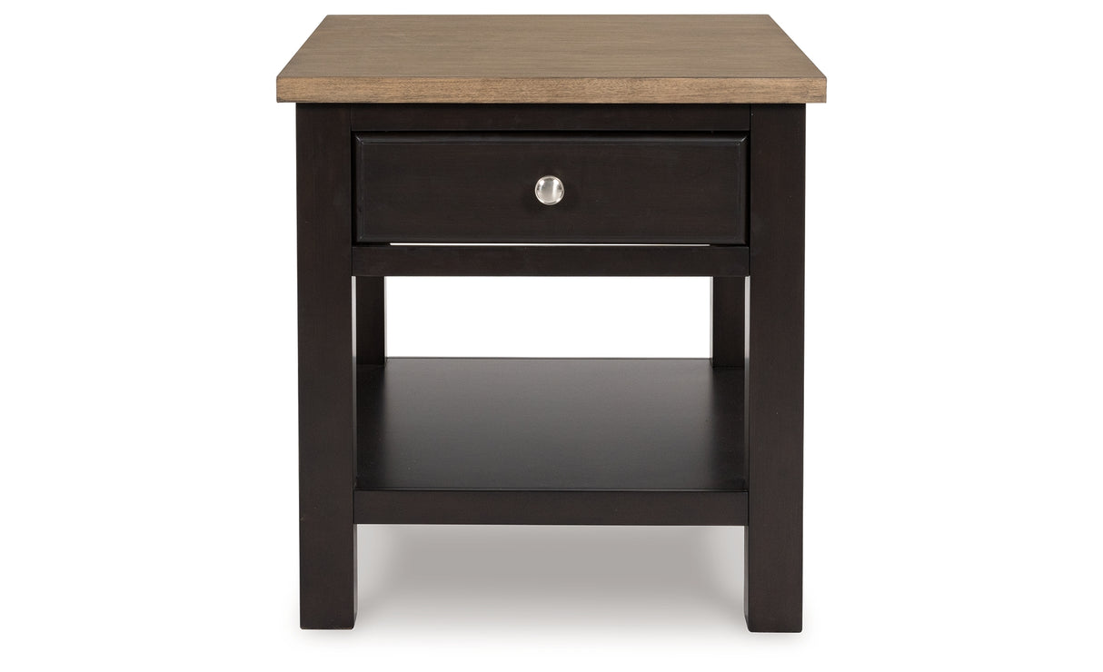 Drazmine Brown End Table from Ashley Furniture - Luna Furniture