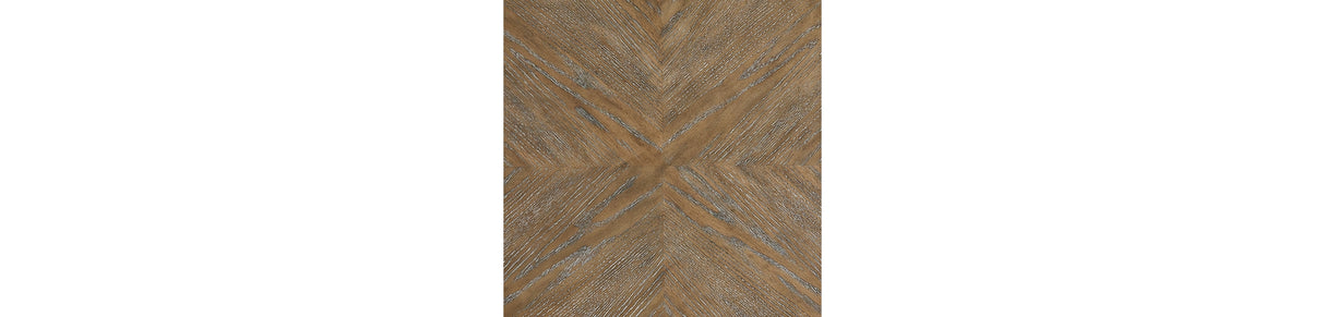 Realyn Coffee Table with 1 End Table in White/Brown from Ashley Furniture - Luna Furniture