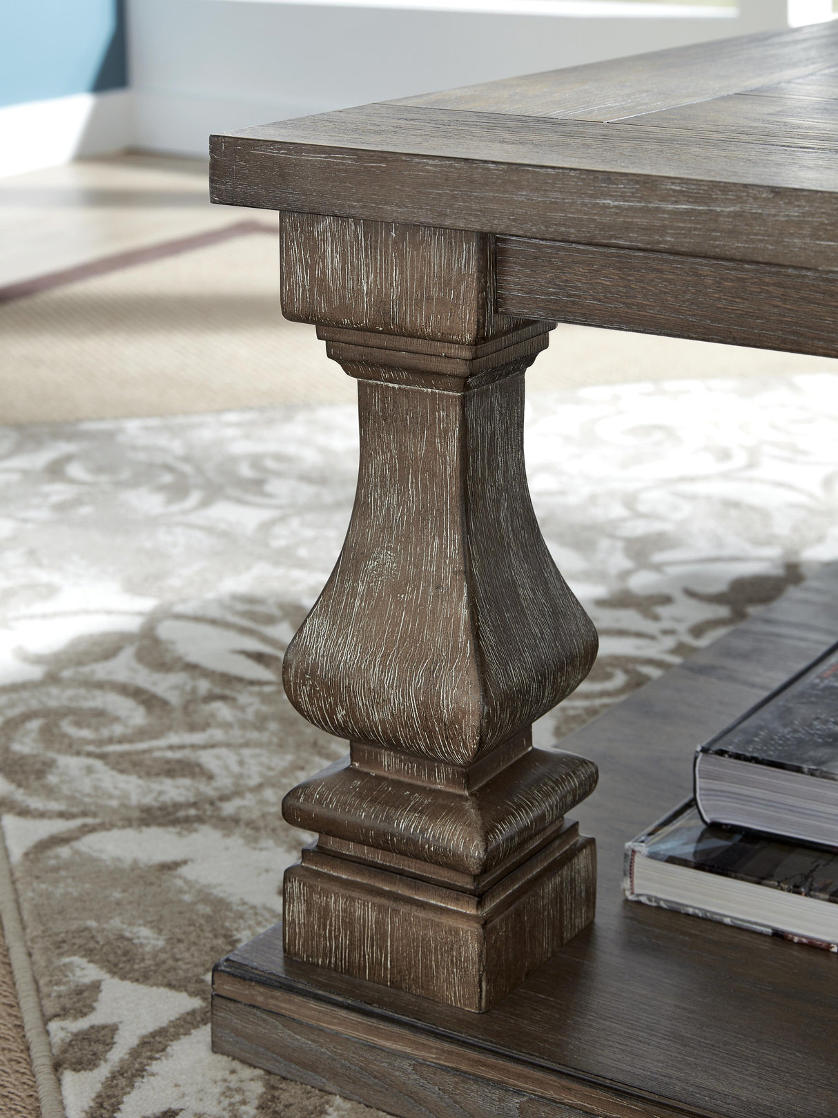 Johnelle Gray Coffee Table from Ashley Furniture - Luna Furniture