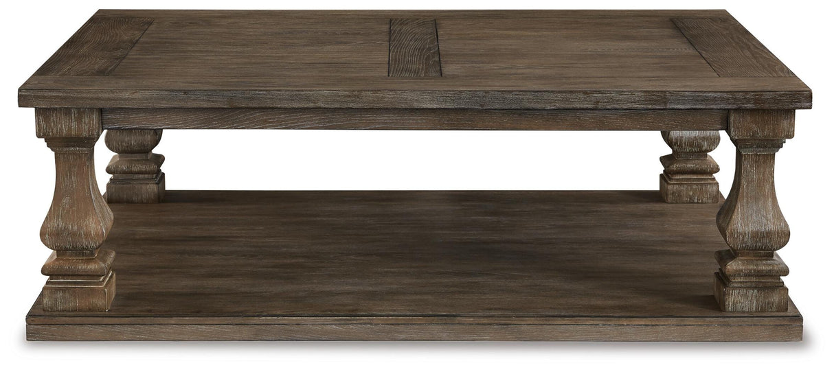 Johnelle Gray Coffee Table from Ashley Furniture - Luna Furniture