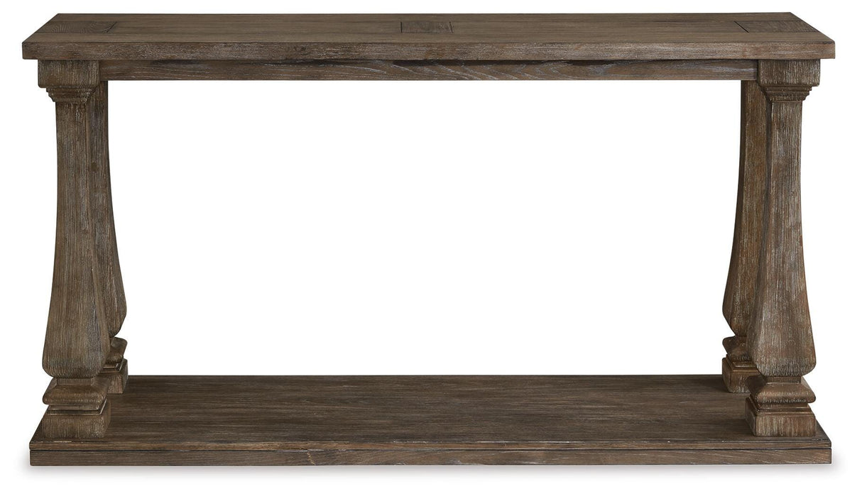 Johnelle Gray Sofa Table from Ashley Furniture - Luna Furniture