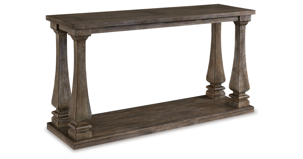 Johnelle Gray Sofa Table from Ashley Furniture - Luna Furniture