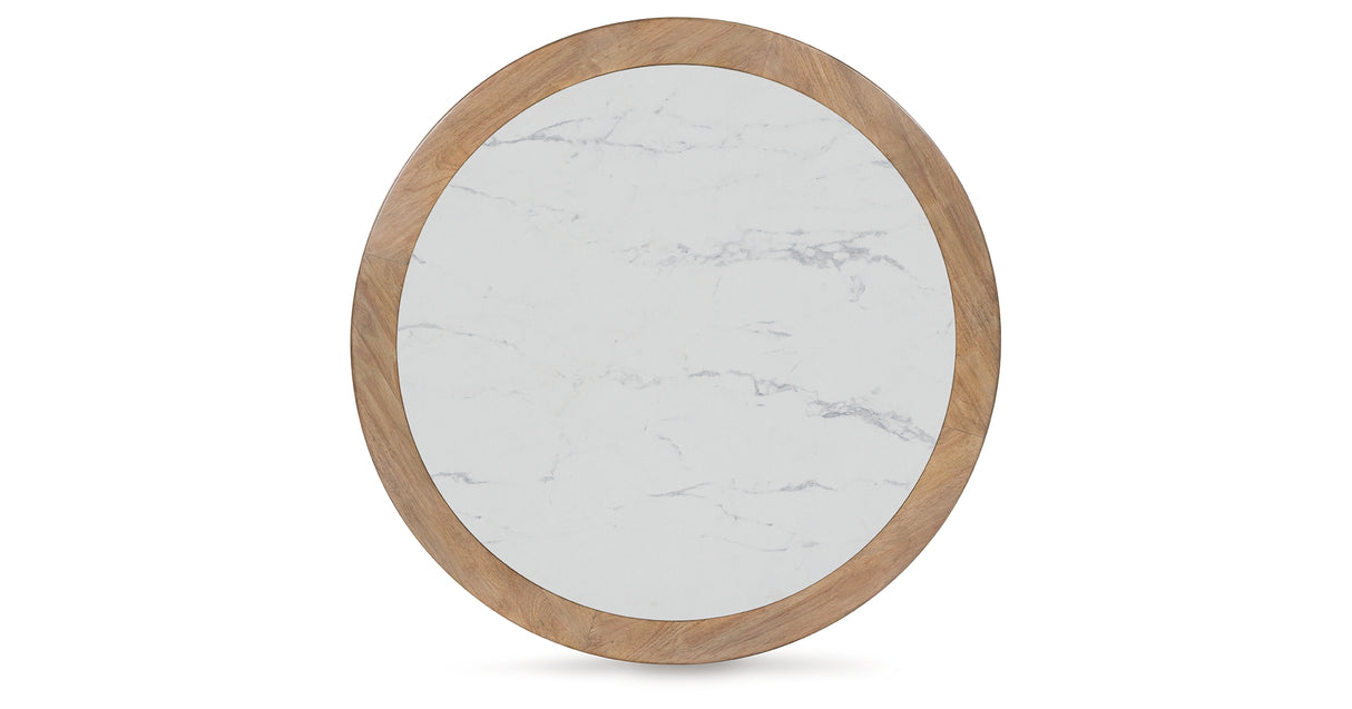 Camdill Light Brown/White Coffee Table from Ashley - Luna Furniture