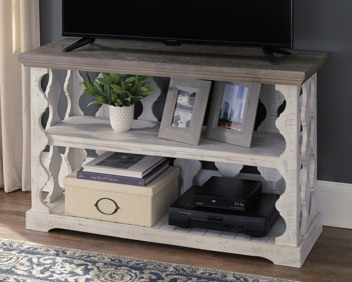 Havalance Gray/White Sofa/Console Table from Ashley - Luna Furniture