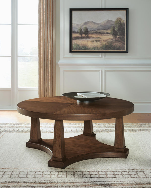 Rustic Plains Warm Brown Coffee Table