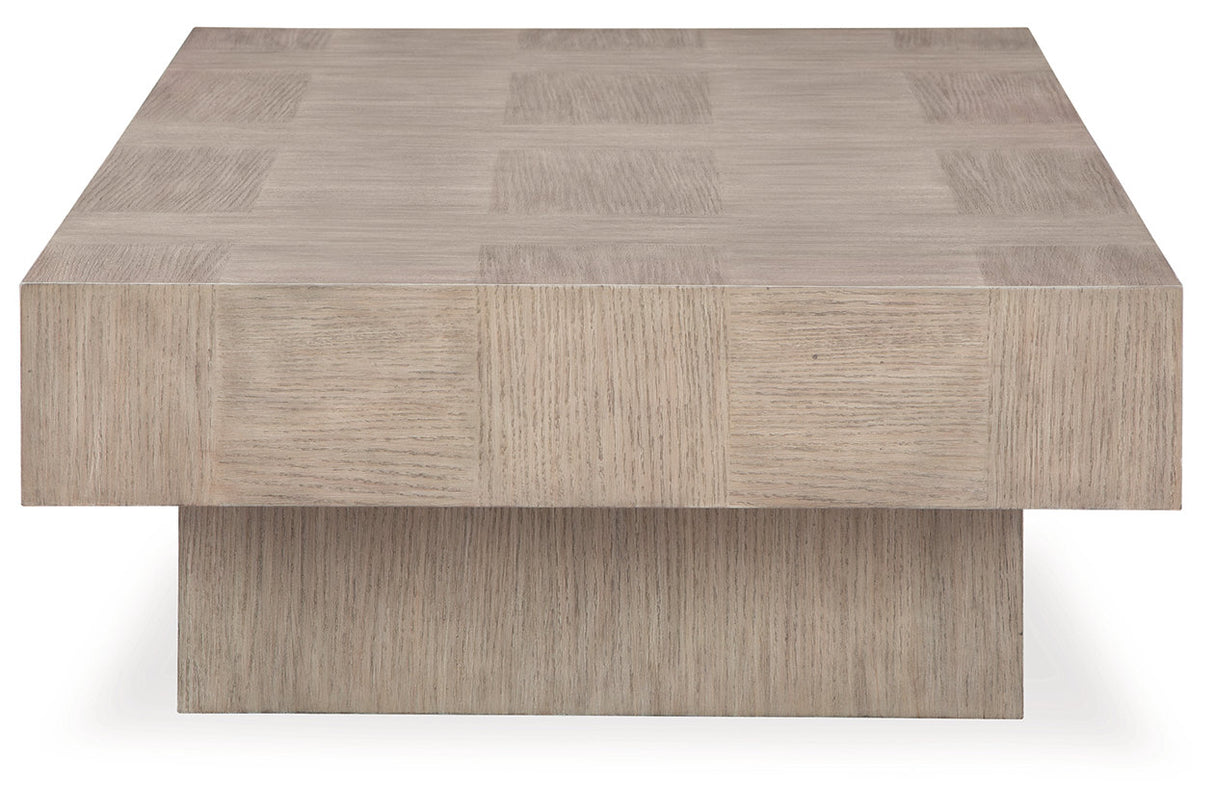 Jorlaina Light Grayish Brown Coffee Table and 2 End Tables from Ashley - Luna Furniture