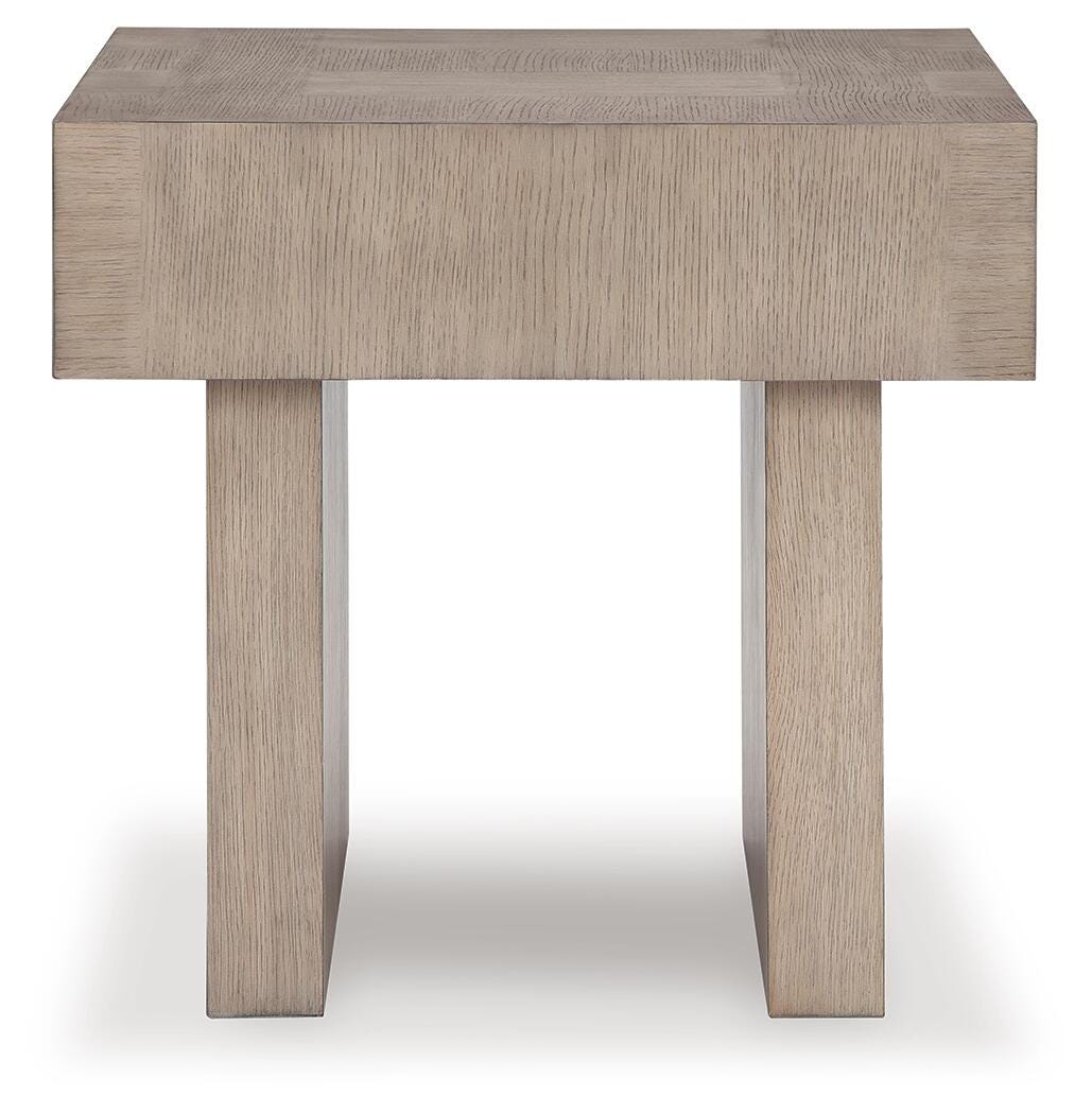 Jorlaina Light Grayish Brown Coffee Table and 2 End Tables from Ashley Furniture - Luna Furniture