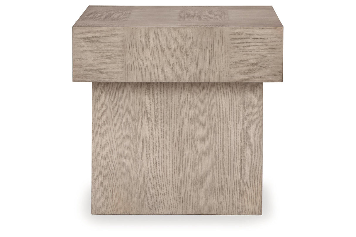 Jorlaina Light Grayish Brown Coffee Table and 2 End Tables from Ashley - Luna Furniture