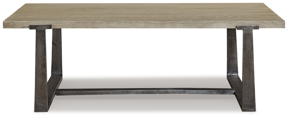 Dalenville Gray Coffee Table and 2 End Tables from Ashley - Luna Furniture