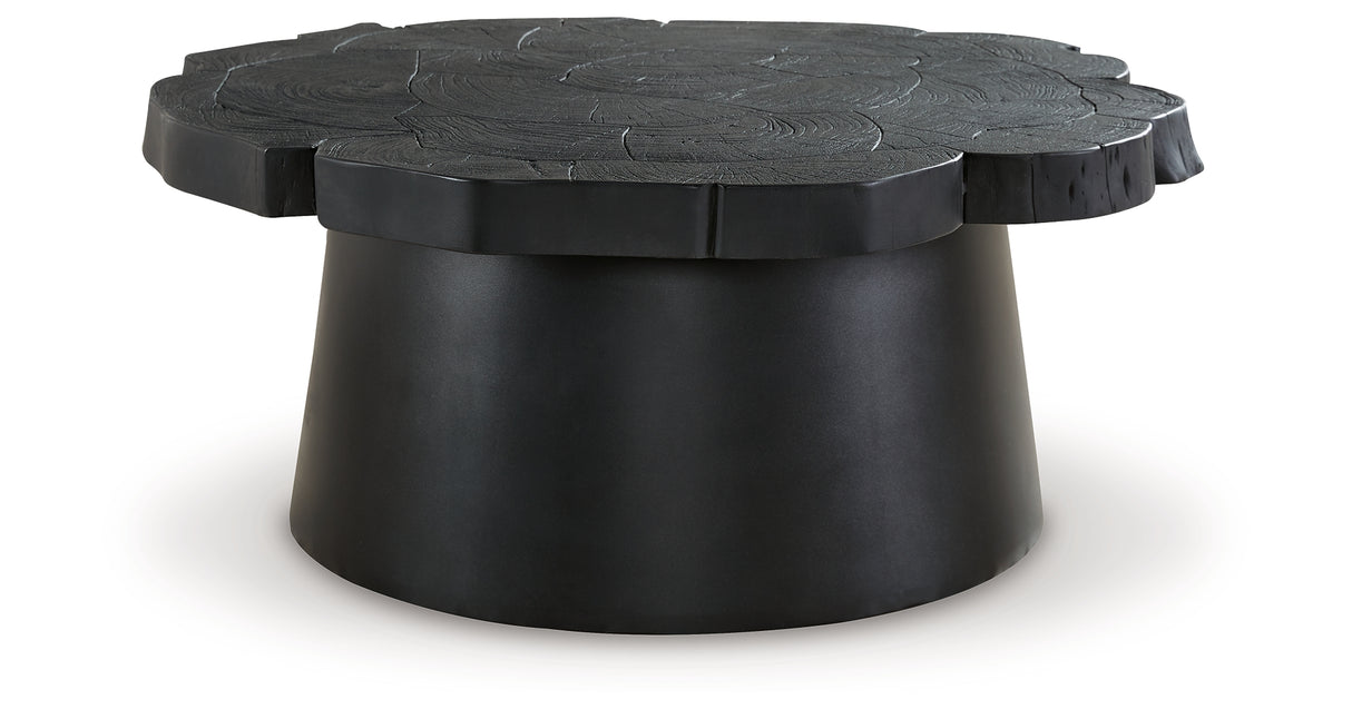 Wimbell Black Coffee Table and 2 End Tables from Ashley - Luna Furniture