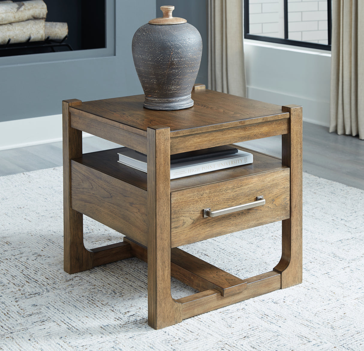 Cabalynn Light Brown Coffee Table and 2 End Tables from Ashley Furniture - Luna Furniture