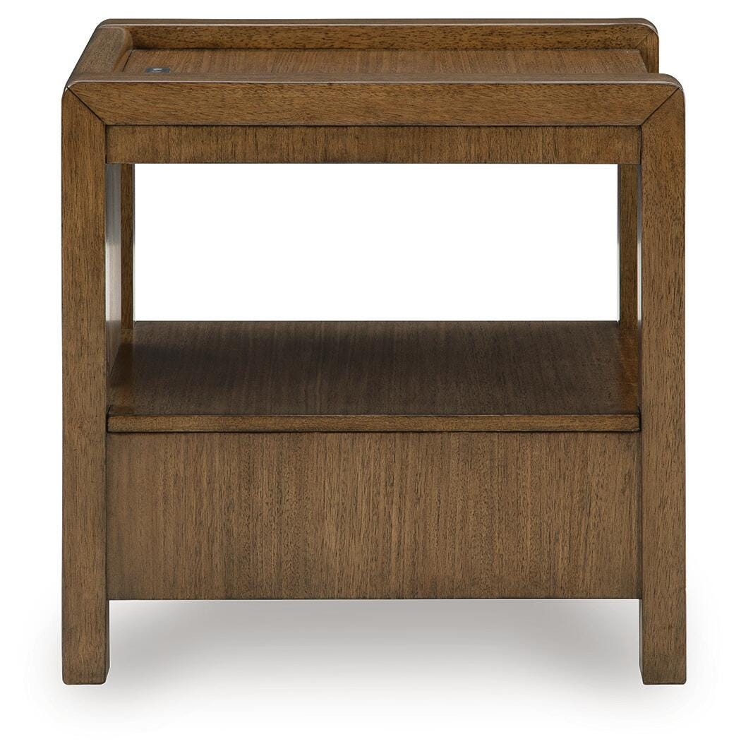 Marxmore Brown Square End Table from Ashley - Luna Furniture