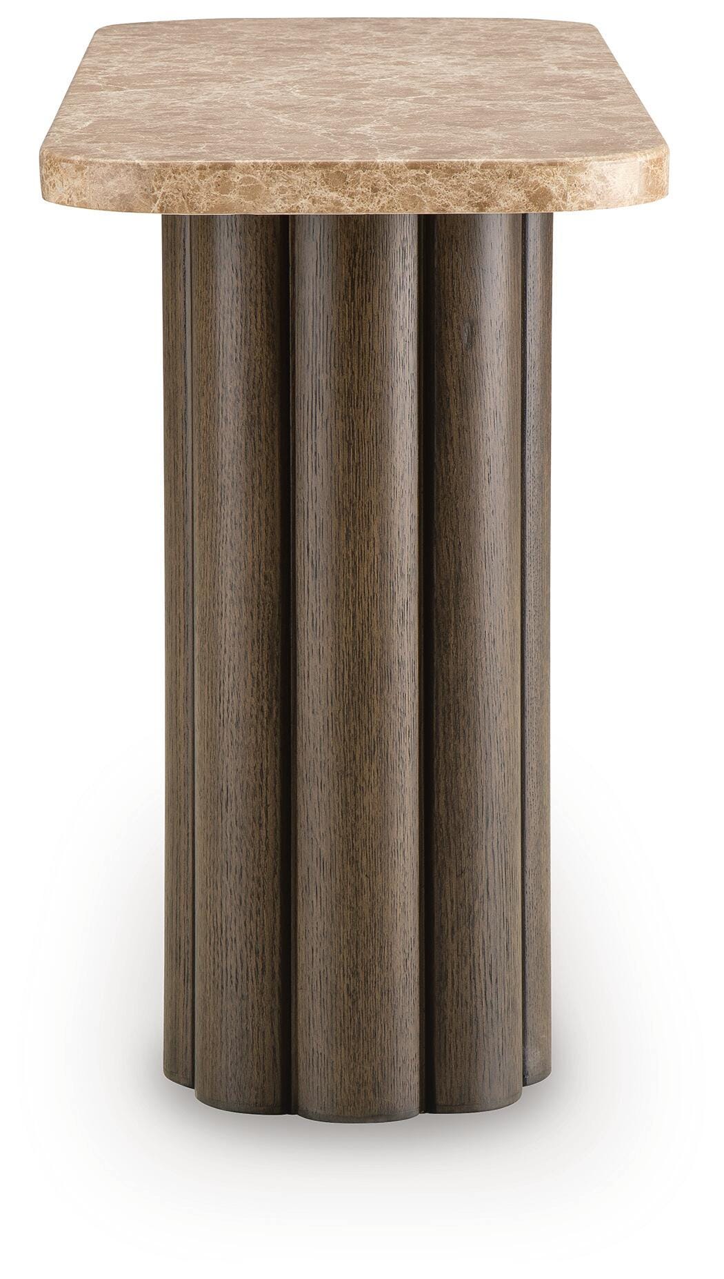 Darimore Burnished Brown Sofa Table from Ashley - Luna Furniture