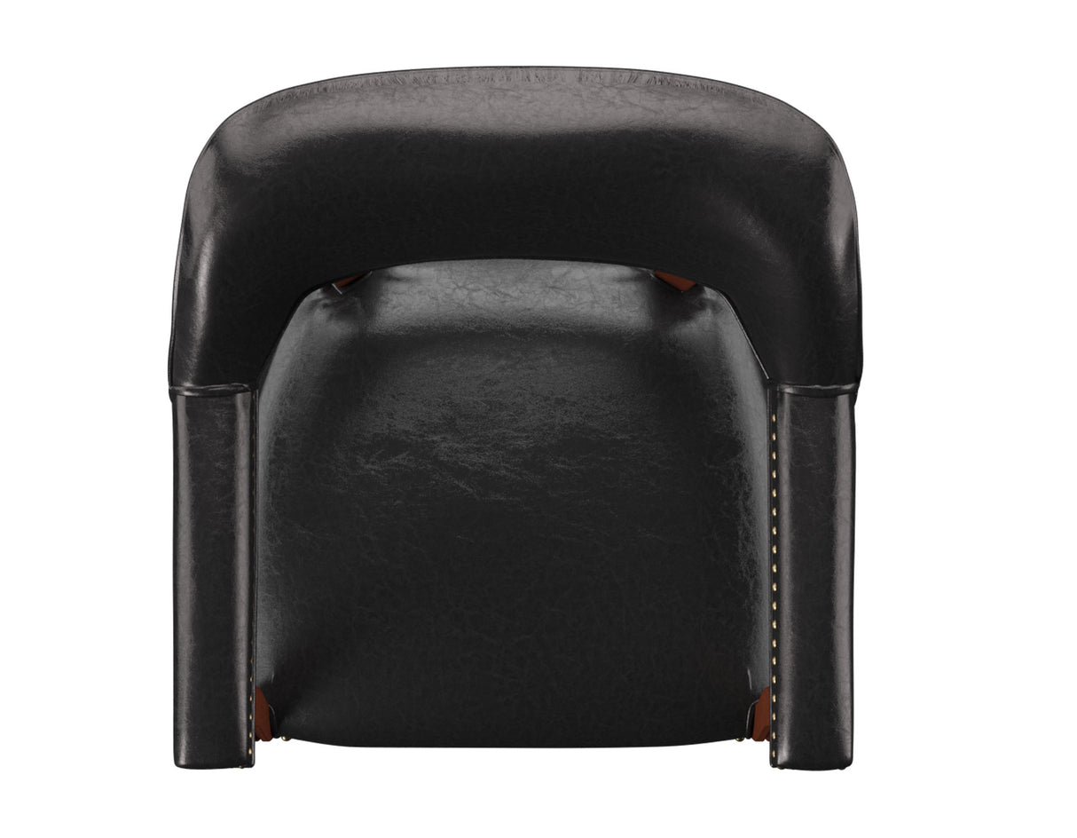 Tournament Arm Chair w/Casters, Black, Set of 2 from Steve Silver - Luna Furniture