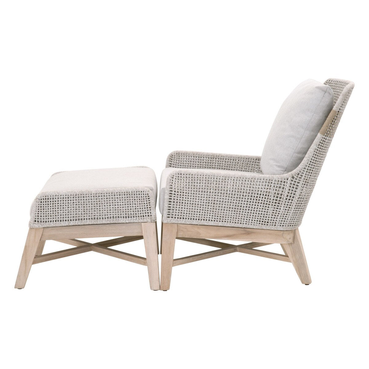Tapestry Outdoor Footstool from Essentials For Living - Luna Furniture