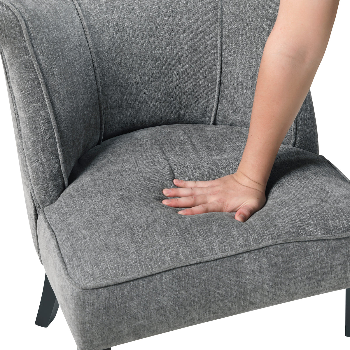 Taylor Charcoal Accent Chair from Homelegance - Luna Furniture