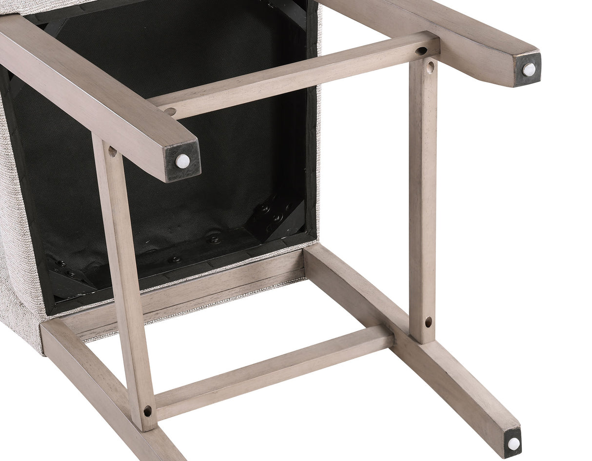 Taylor Tan/Gray 24″ Counter Height Chair from Steve Silver - Luna Furniture