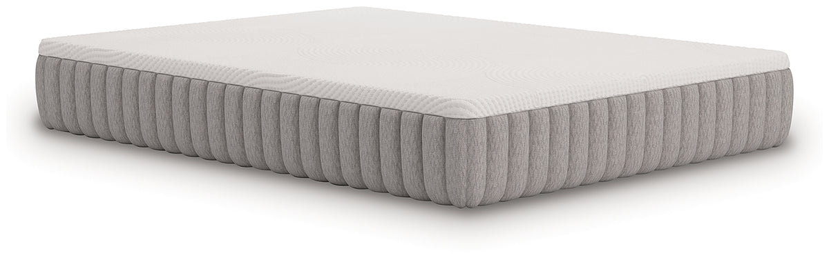 Terra Sleep Firm White Queen Mattress from Ashley Furniture - Luna Furniture