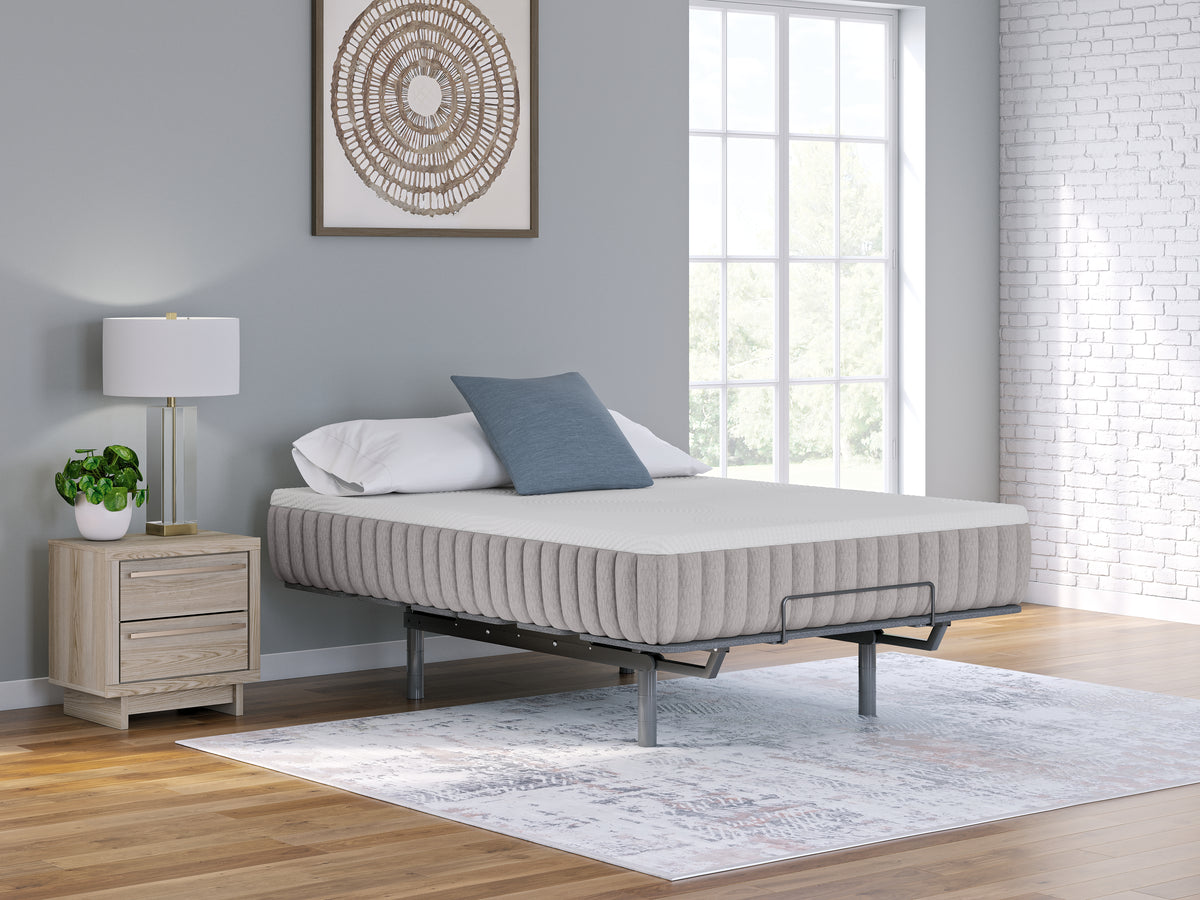 Terra Sleep Firm White Queen Mattress from Ashley Furniture - Luna Furniture
