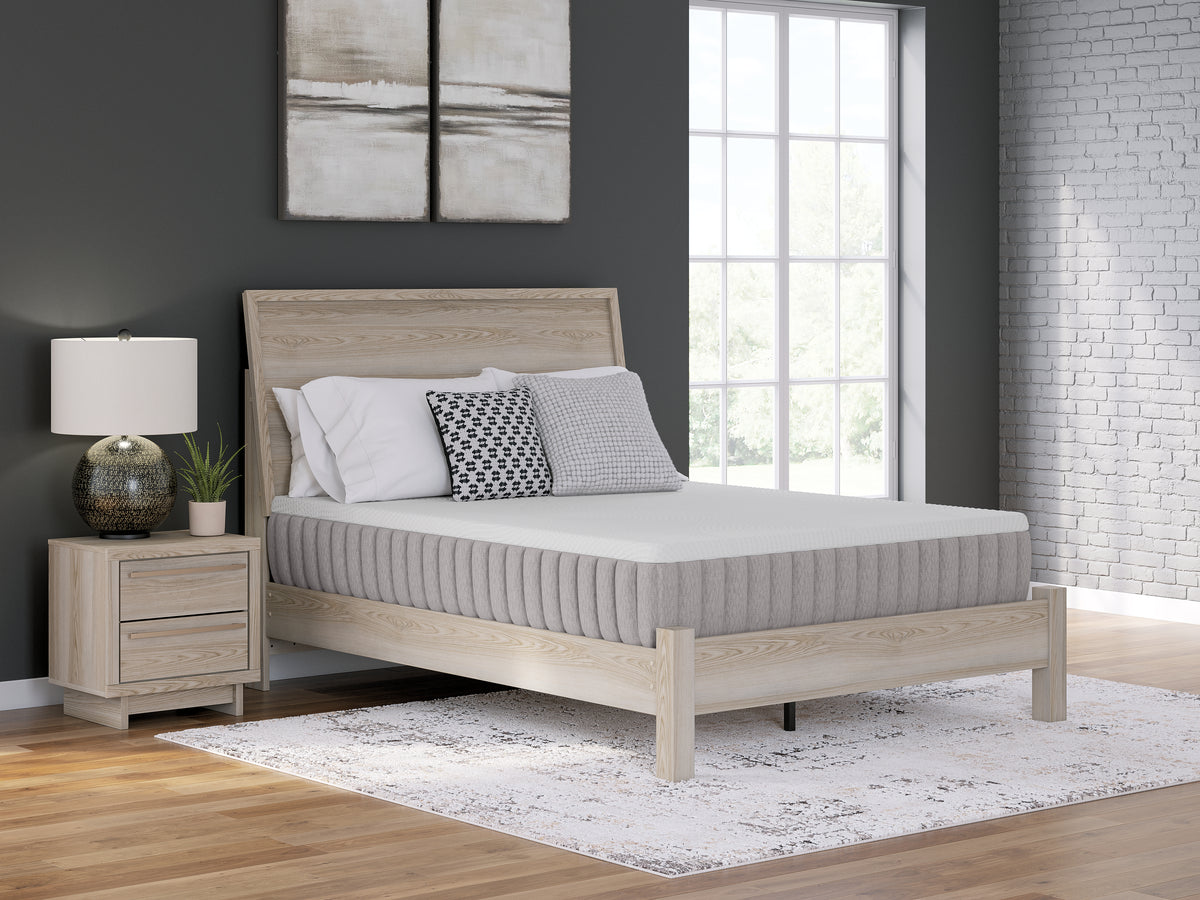 Terra Sleep Medium White Queen Mattress from Ashley Furniture - Luna Furniture