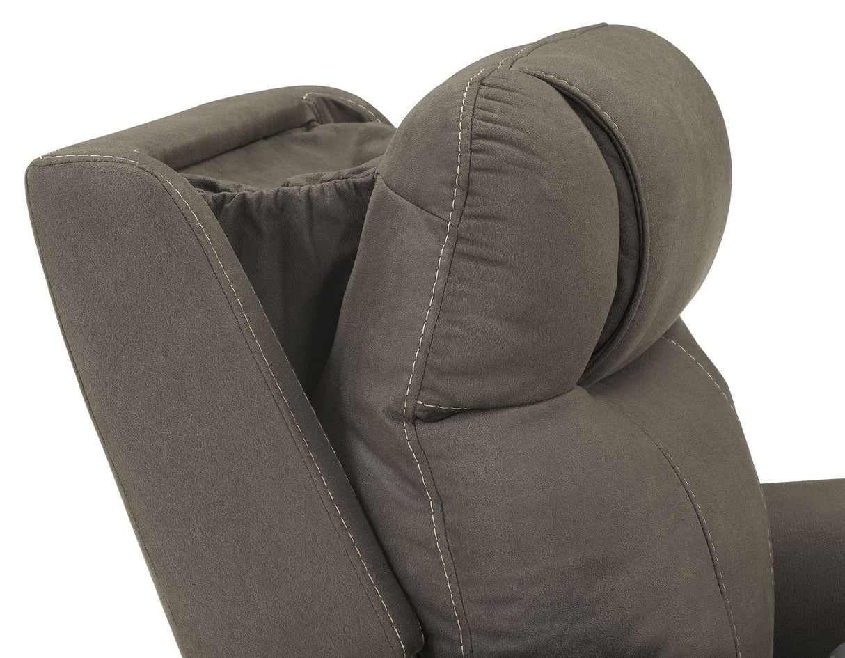 Thames Walnut Power Lift Chair with Power Headrest from Steve Silver - Luna Furniture
