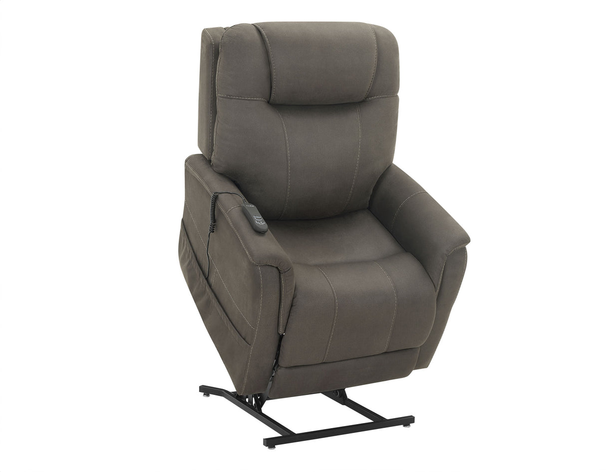 Thames Walnut Power Lift Chair with Power Headrest from Steve Silver - Luna Furniture
