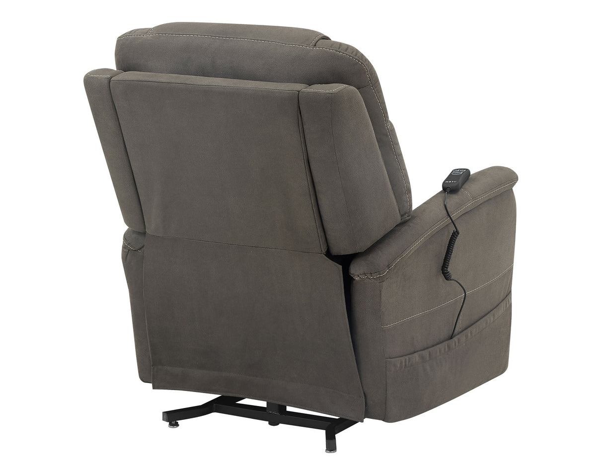Thames Walnut Power Lift Chair with Power Headrest from Steve Silver - Luna Furniture