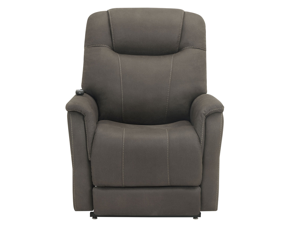 Thames Walnut Power Lift Chair with Power Headrest from Steve Silver - Luna Furniture