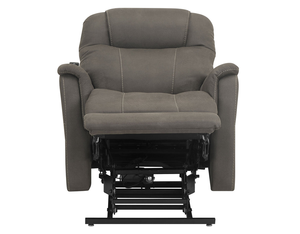 Thames Walnut Power Lift Chair with Power Headrest from Steve Silver - Luna Furniture