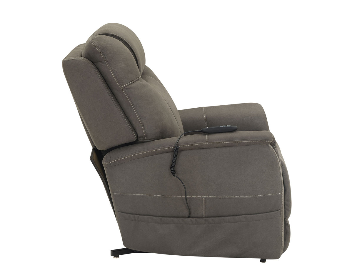 Thames Walnut Power Lift Chair with Power Headrest from Steve Silver - Luna Furniture